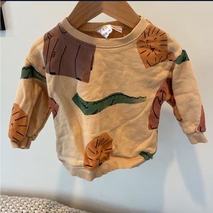 Zara Abstract Art Sweatshirt